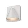 5_Obelisk 6 1/4" High White LED Outdoor Wall Light more views