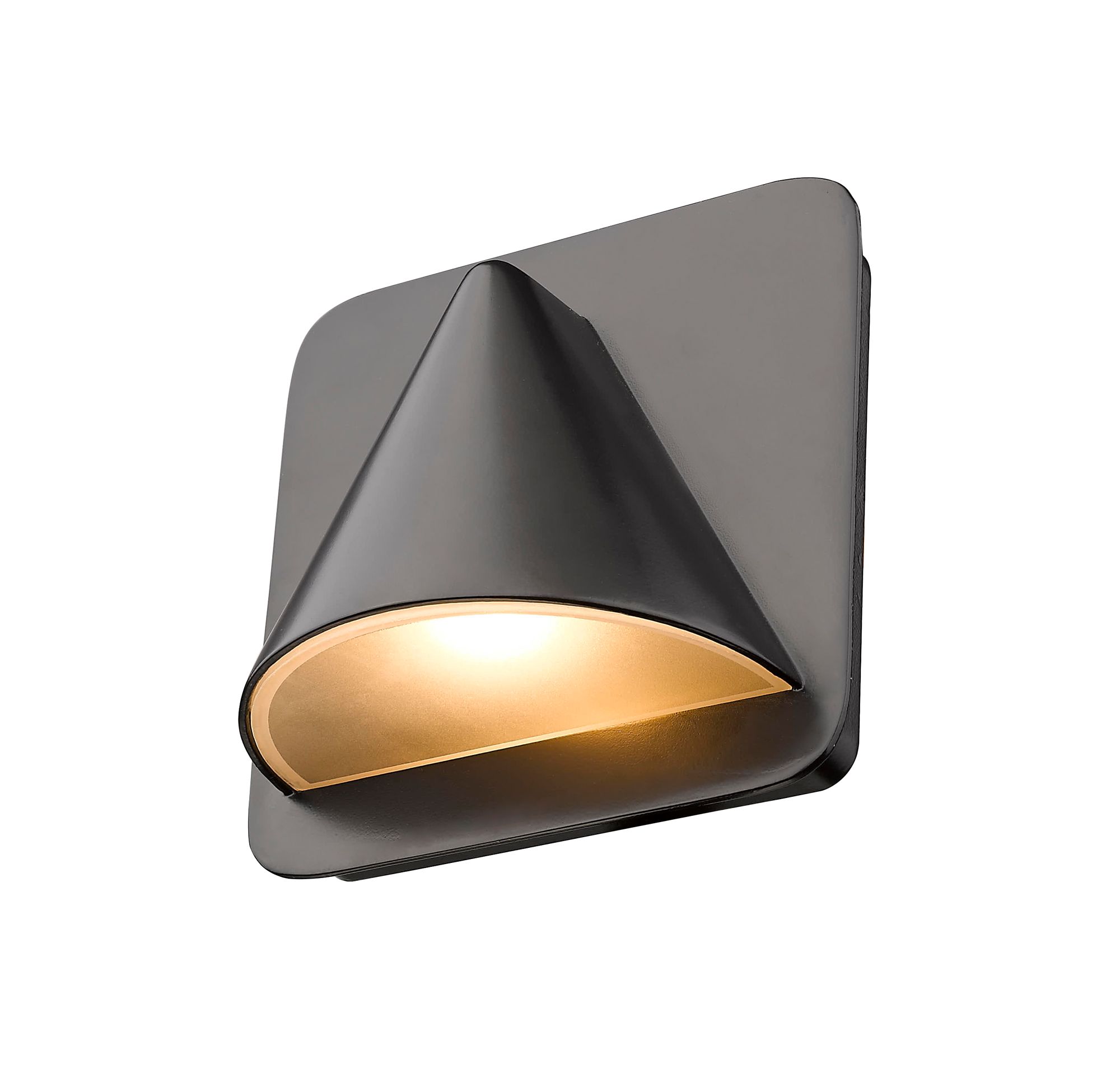 Image 5 Obelisk by Z-Lite Outdoor Rubbed Bronze 6.25 inch LED 1 Light Wall Sconce more views