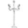 Obelix 28.5" Five-Candle Clear Crystal Candelabra