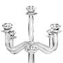 Obelix 28.5" Five-Candle Clear Crystal Candelabra