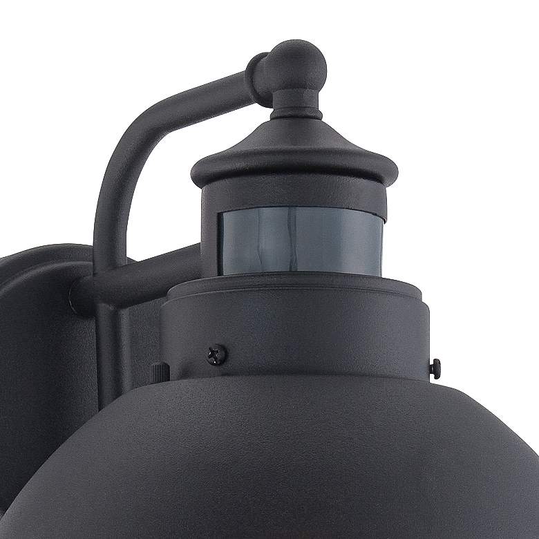 Image 3 Oberlin 9 inch Black Dusk to Dawn Motion Sensor Outdoor Lights Set of 2 more views
