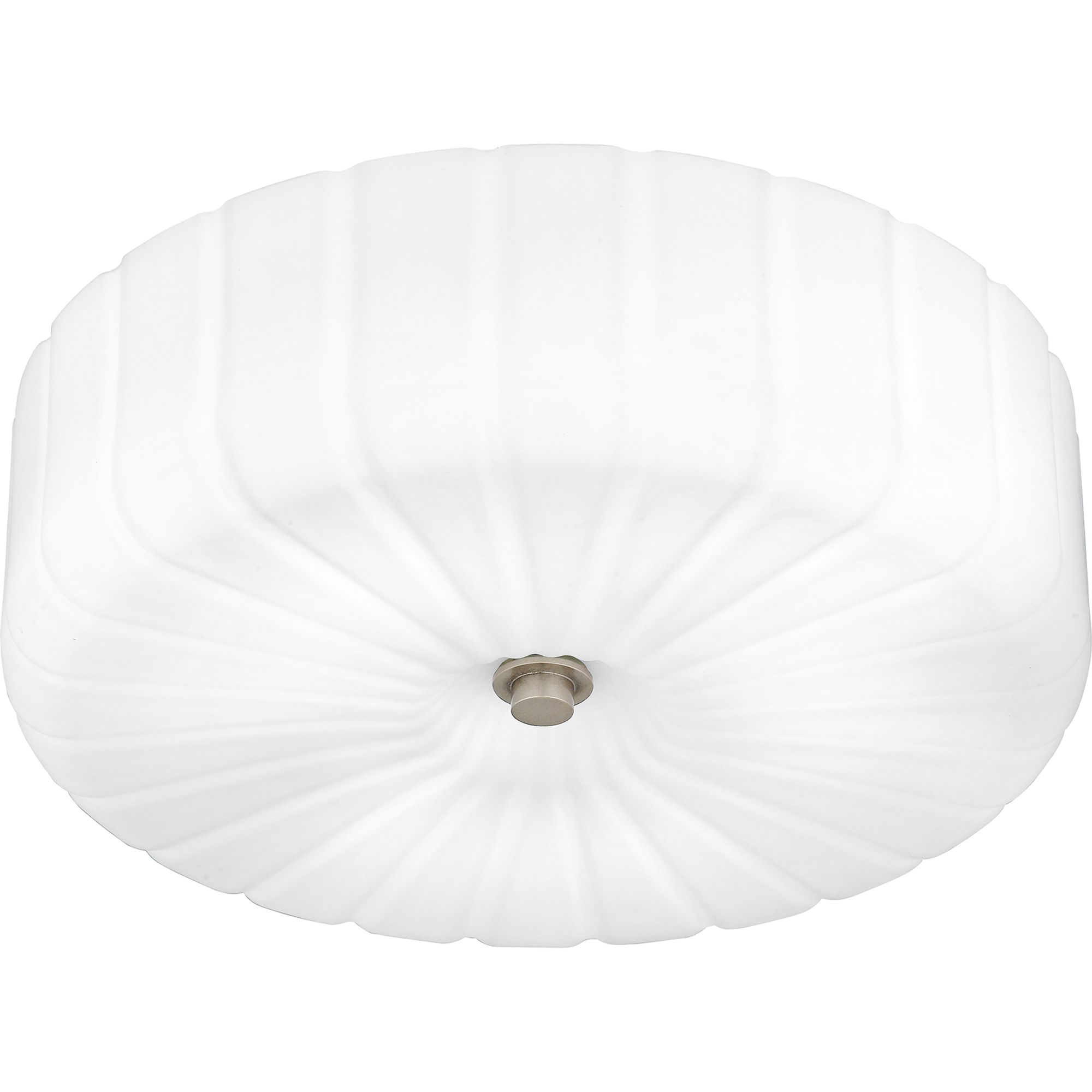 Oberman 3-Light Matte Black Flush Mount