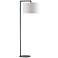 Obi 59" High Bronze Stem Modern Floor Lamp