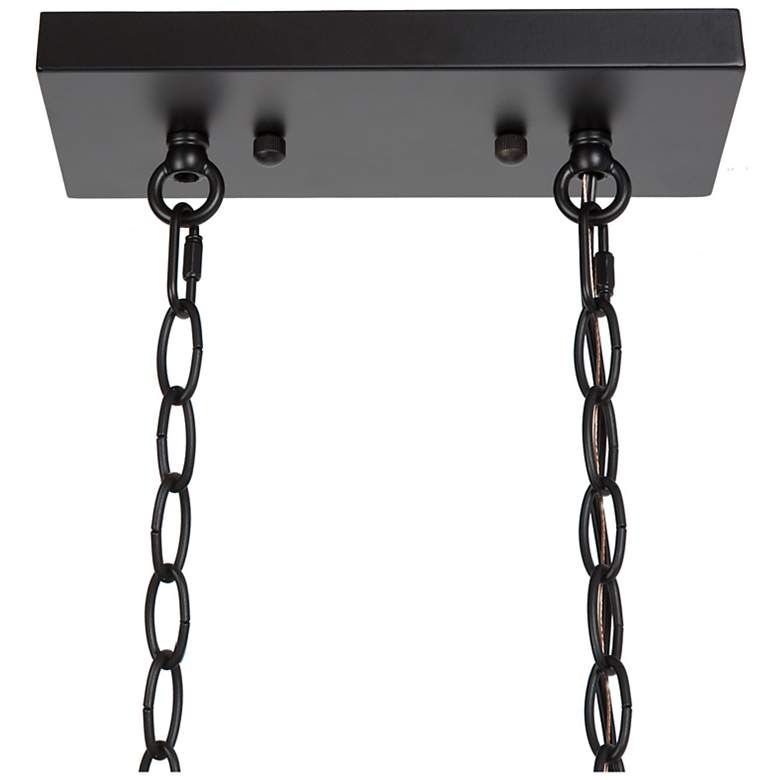 Image 3 Obilla 23.6" Wide Wood Linear 3-Light Island Chandelier more views
