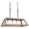 Obilla 28" Wide 5-Light Rectangle Island Chandelier