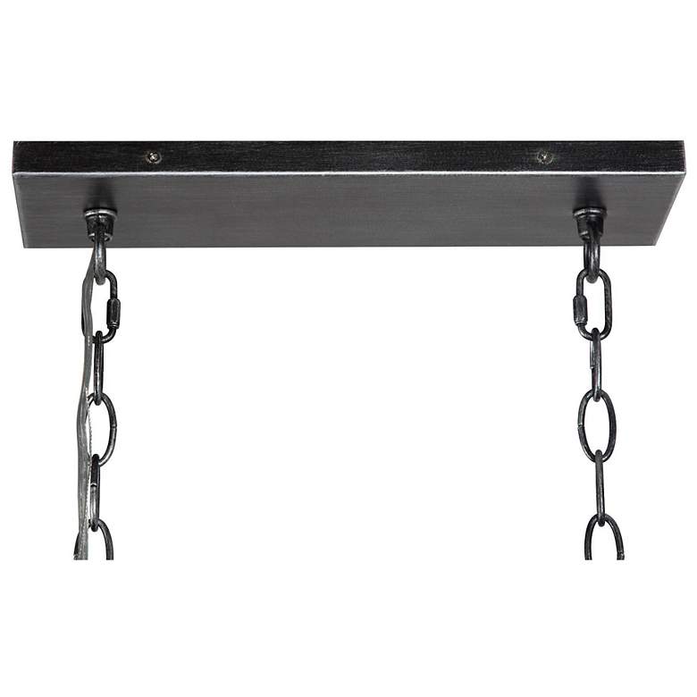 Image 2 Obilla 28" Wide 5-Light Rectangle Island Chandelier more views