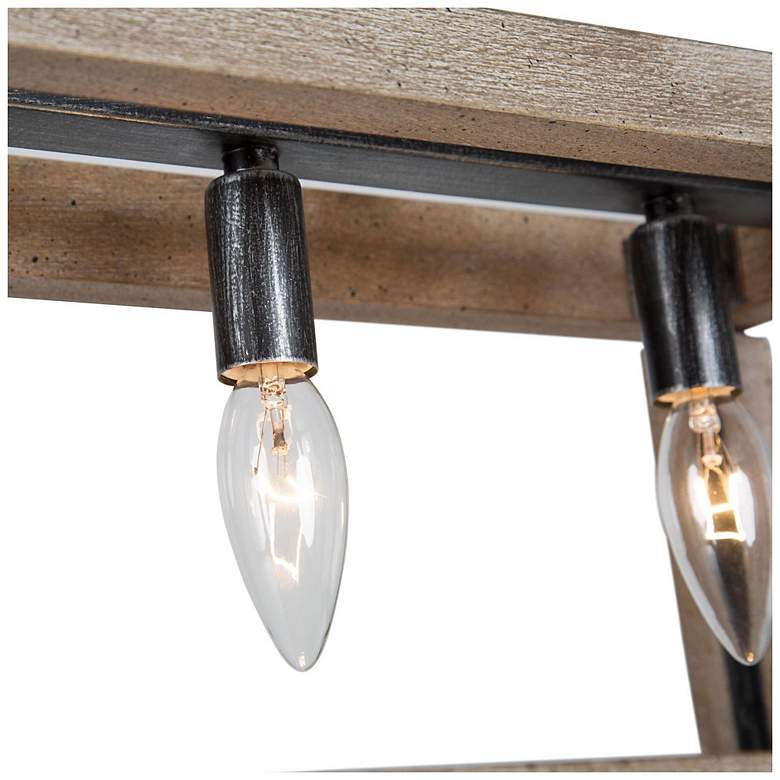 Image 4 Obilla 28" Wide 5-Light Rectangle Island Chandelier more views