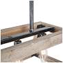 5_Obilla 28" Wide 5-Light Rectangle Island Chandelier more views