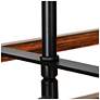 5_Obilla 29.9" Wide Faux Wood 8-Light Linear Chandelier more views