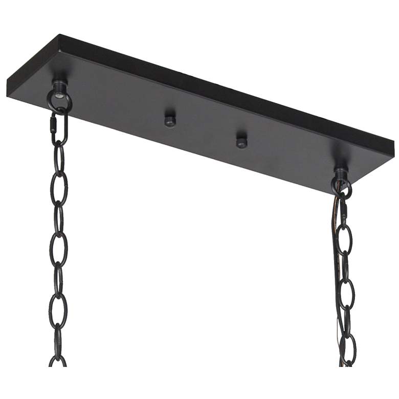 Image 4 Obilla 31" Wide 6-Light Rectangle Island Chandelier more views