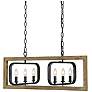 5_Obilla 31" Wide 6-Light Rectangle Island Chandelier more views