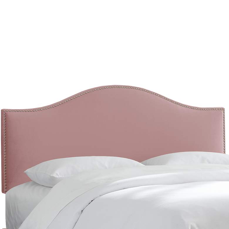 Image 1 Obsession Smokey Amethyst Arched Queen Headboard