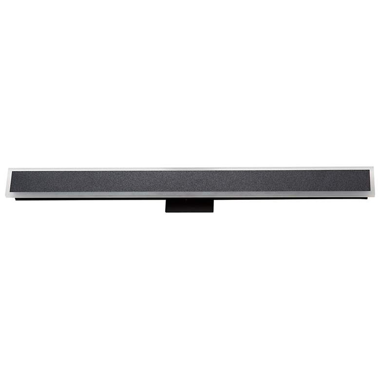 Image 4 Obsidian LED 36" Wall Sconce - Outdoor in Sand Black more views