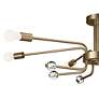 Thumbnail2 of Ocala 41 1/4" Wide Champagne Bronze 6-Light Ceiling Light more views