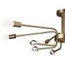 Ocala 41 1/4" Wide Champagne Bronze 6-Light Ceiling Light