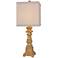 Ocala Brown Wood Table Lamp