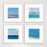 Ocean Adventures I 18" Square 4-Piece Giclee Wall Art Set