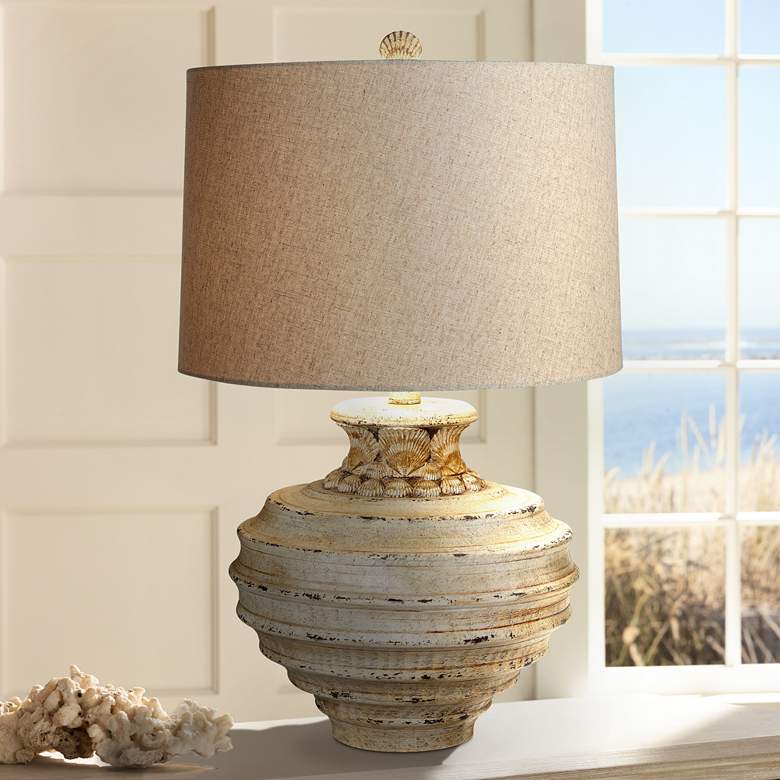 Image 1 Ocean Crown Sea Shell Table Lamp