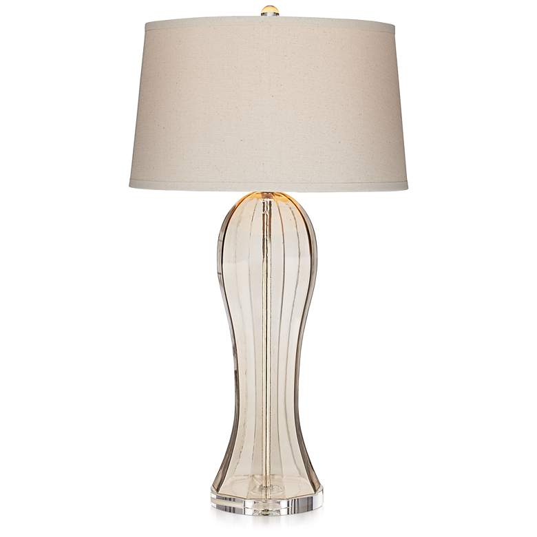 Image 1 Ocean Terrace Champagne Glass Table Lamp