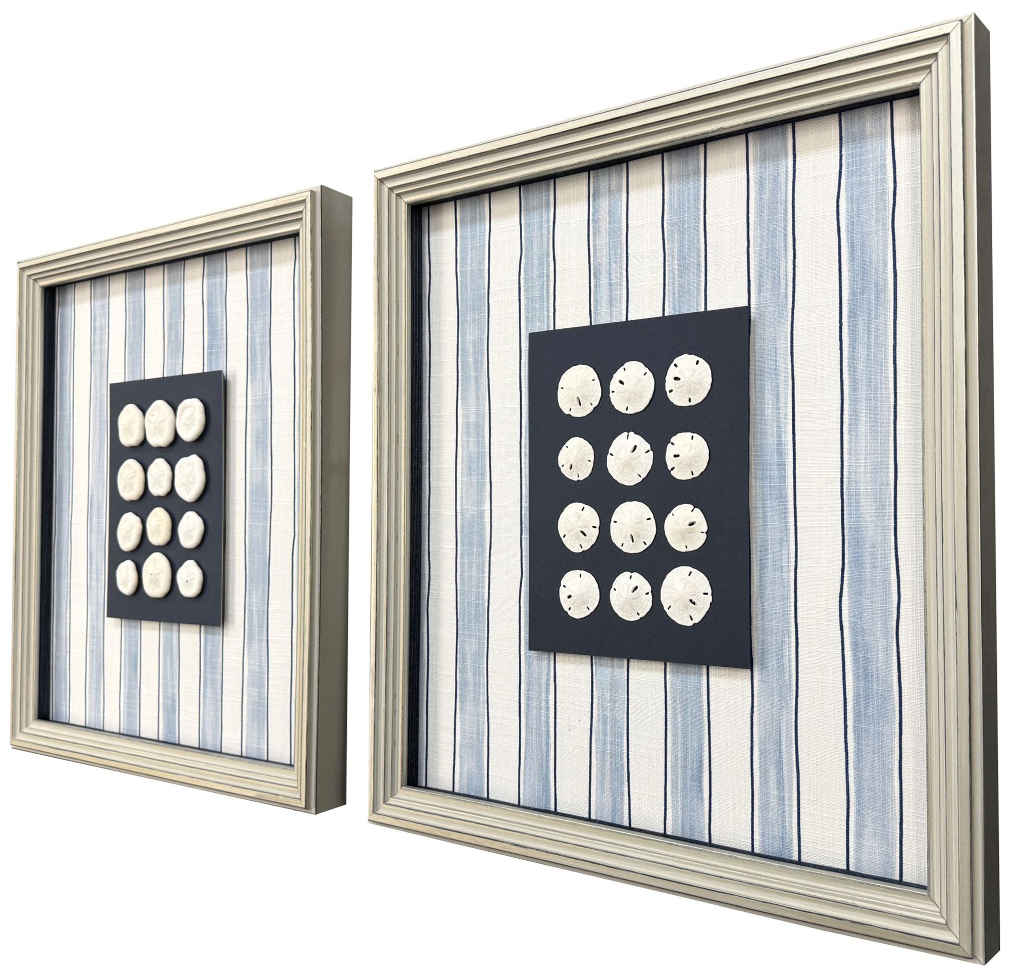Image 2 Ocean Treasury 16"W x 18"H Framed Art - Set of 2 more views