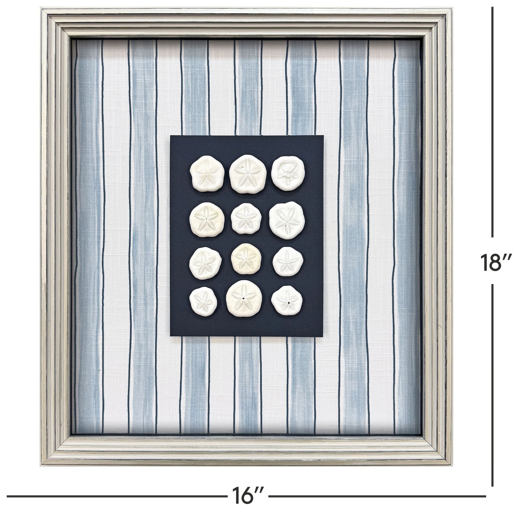 Image 5 Ocean Treasury 16"W x 18"H Framed Art - Set of 2 more views