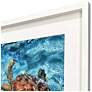 4_Ocean Turtles 46"W x 34"H Framed Art more views