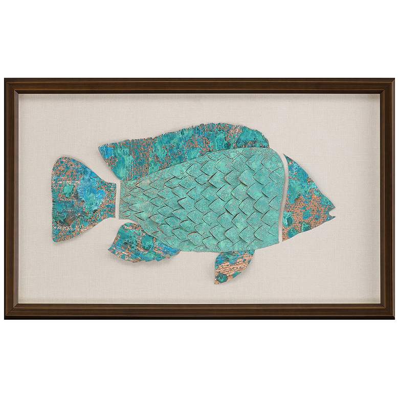 Image 1 Ocean Wonder I 40"W x 24"H Framed Art