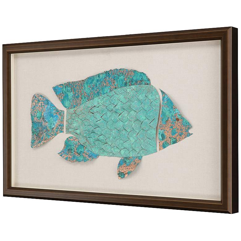 Image 2 Ocean Wonder I 40"W x 24"H Framed Art more views