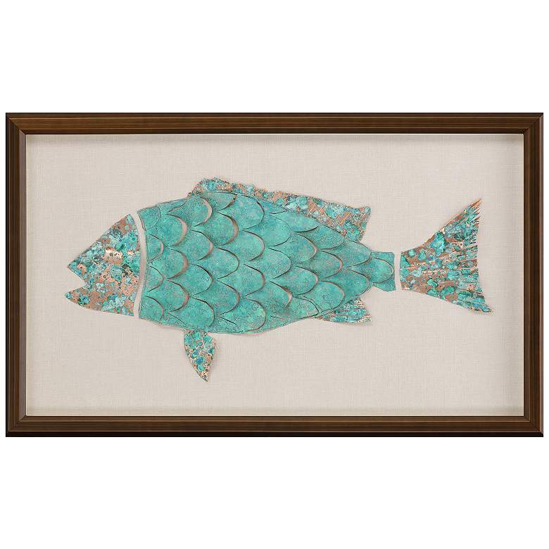 Image 1 Ocean Wonder II 40"W x 24"H Framed Art