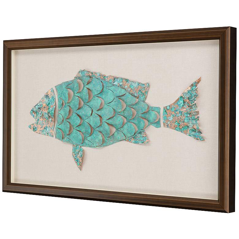 Image 2 Ocean Wonder II 40"W x 24"H Framed Art more views