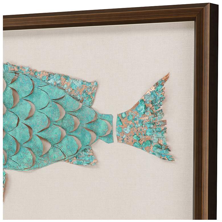 Image 3 Ocean Wonder II 40"W x 24"H Framed Art more views