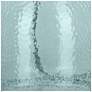5_Oceana 18.25" High Blue Textured Glass Table Lamp more views