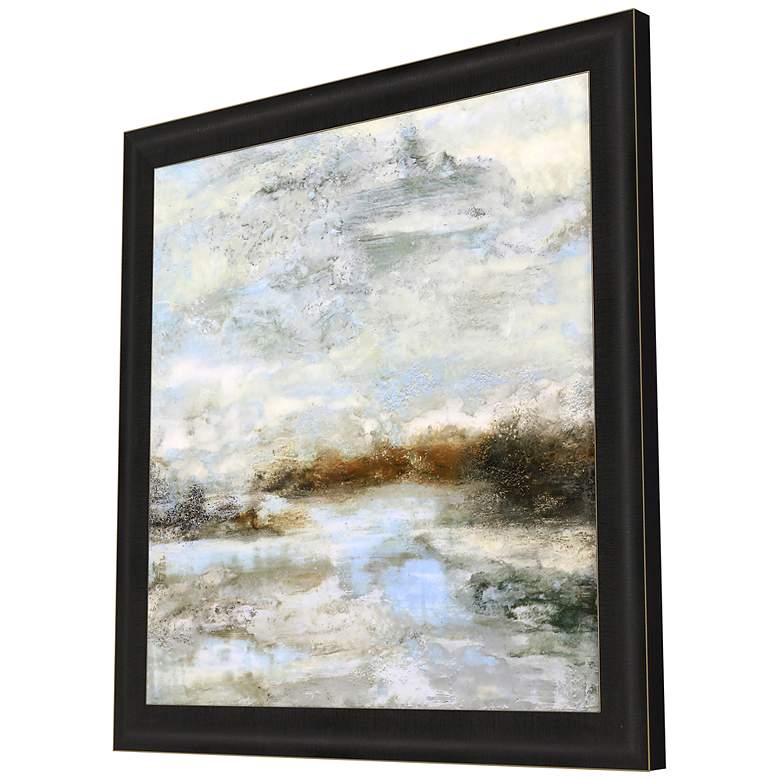 Image 3 Oceana II 35 inch Square Giclee Framed Wall Art more views