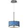 Oceanside 10 1/4" Wide Modern Coastal Giclee Glow Pendant Light