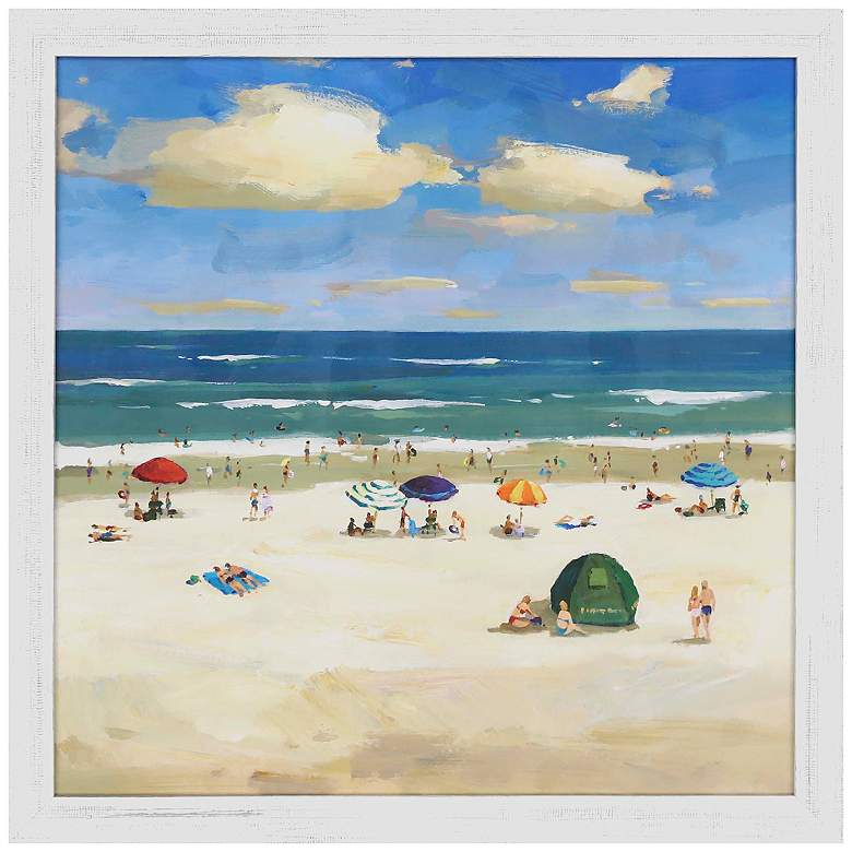 Image 1 Oceanside 40"W x 40"H Framed Art