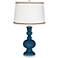 Oceanside Apothecary Table Lamp with Twist Scroll Trim