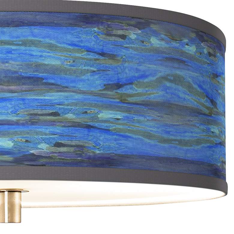 Image 2 Oceanside Giclee 14" Wide Ceiling Light more views