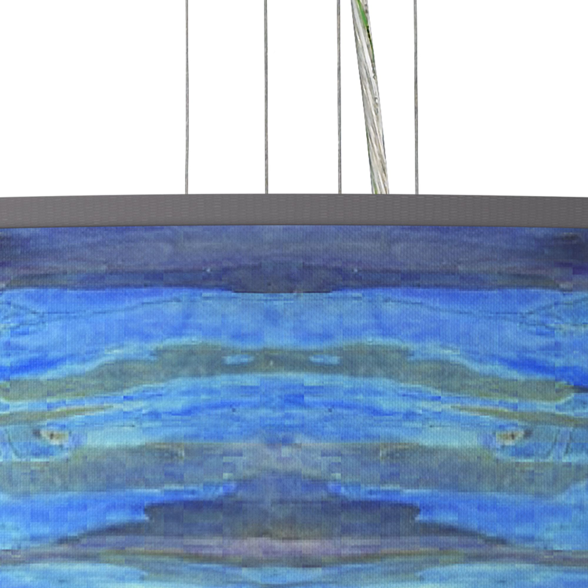 Image 2 Oceanside Giclee 24" Wide 4-Light Pendant Chandelier more views