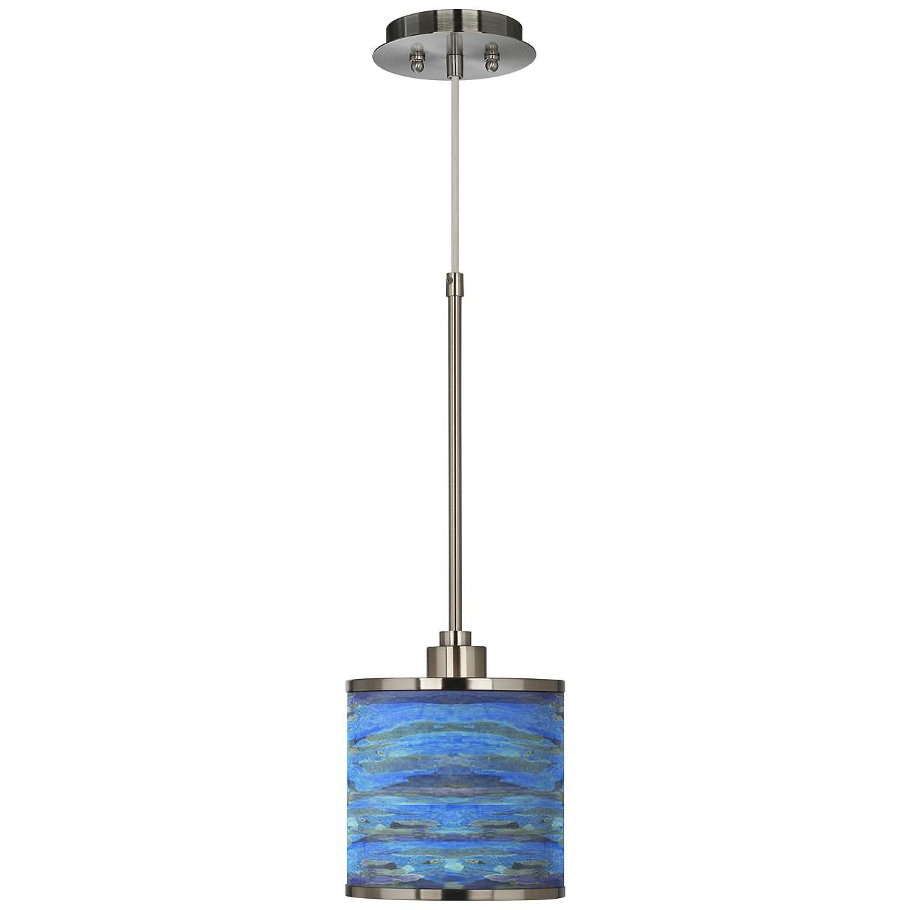 Oceanside Giclee Glow Mini Pendant Light - #029P3 | Lamps Plus