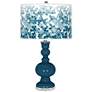 Oceanside Mosaic Giclee Apothecary Table Lamp