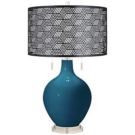 Image1 of Oceanside Toby Table Lamp With Black Metal Shade