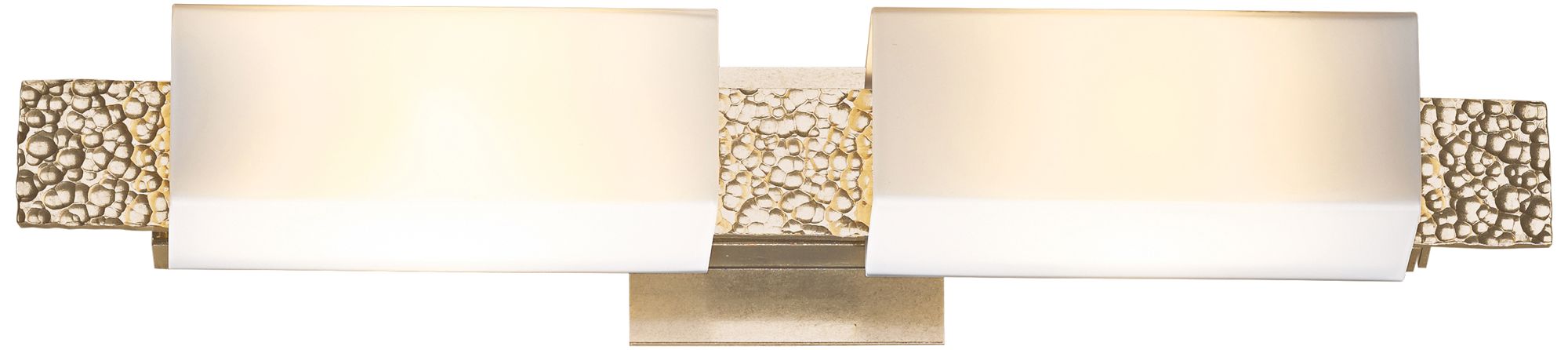 Oceanus 4.6" High 2 Light Soft Gold Sconce With Opal Glass Shade