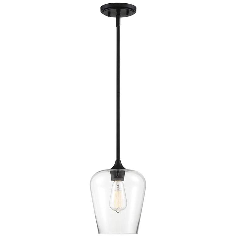 Image 1 Octave 1-Light Pendant in Black