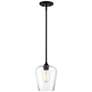 1_Octave 1-Light Pendant in Black