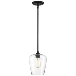 Octave 1-Light Pendant in Black