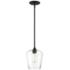 Octave 1-Light Pendant in Black
