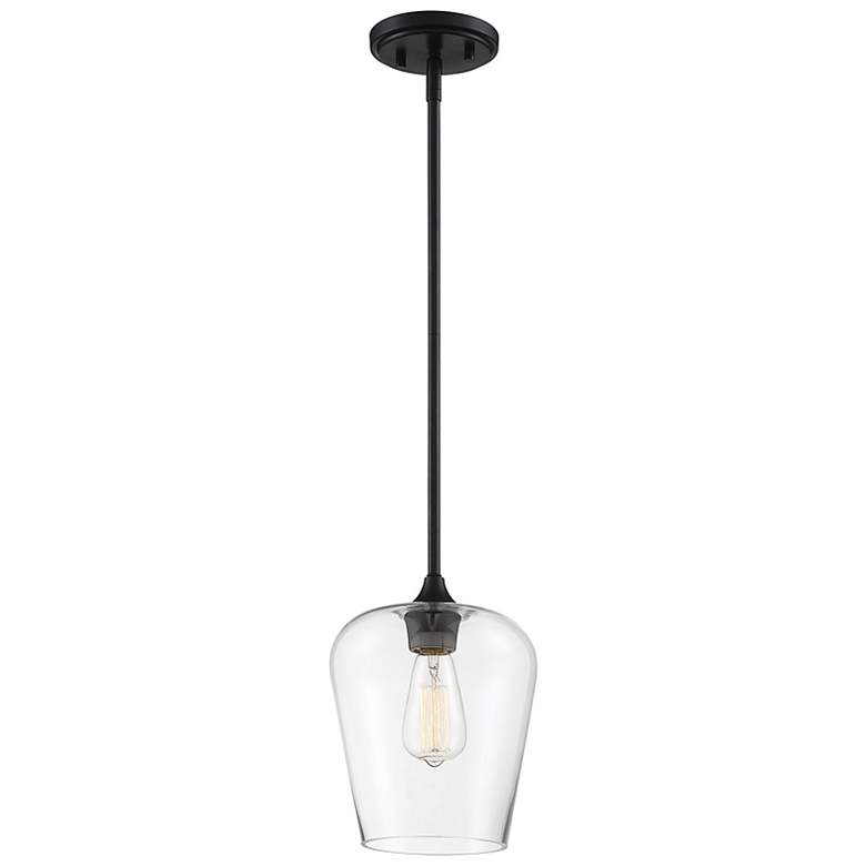 Image 3 Octave 1-Light Pendant in Black more views