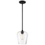 3_Octave 1-Light Pendant in Black more views