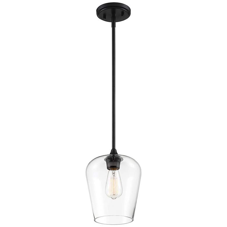 Image 4 Octave 1-Light Pendant in Black more views