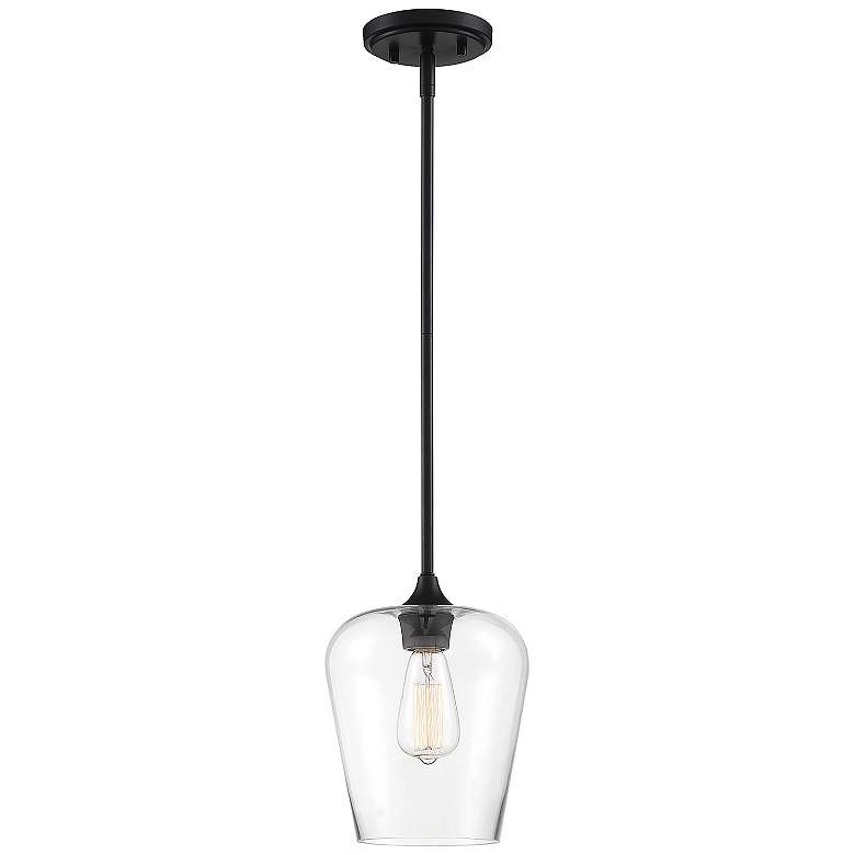 Image 5 Octave 1-Light Pendant in Black more views